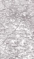 Топографическая карта Беларусии (карты Шуберта). Квадрат 54 00x3 00