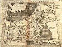 Европа VIII. Сарватия. Античная карта