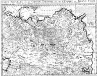 Карта Российской империи (начало 18 в.)