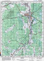 Сборник топографических карт СССР. O36-005. ВОЛХОВ 83-86 (+)