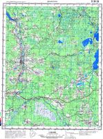 Сборник топографических карт СССР. O36-058. МОШЕНСКОЕ 78-83-87