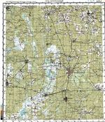 Сборник топографических карт СССР. N-37-05 Гусь-Хрустальный