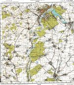 Сборник топографических карт СССР. N-37-34 Липецк