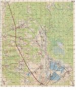 Сборник топографических карт СССР. N-36-028-3 язвище