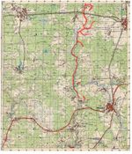 Сборник топографических карт СССР. N-36-032-4 семлево