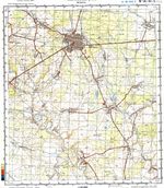 Сборник топографических карт СССР. N-36-048-b 1983 1984 медынь