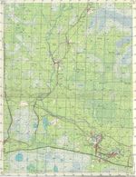Сборник топографических карт СССР. O-36-023-b 19xx 1987 верхневольский