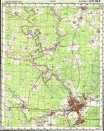 Сборник топографических карт СССР. O-37-058-в