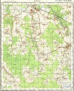 Сборник топографических карт СССР. O-37-093-в