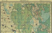 Предвоенные карты РККА Квадрат O-35-129-C-nord