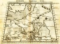 Европа VIII. Сарватия. Античная карта