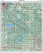 Сборник топографических карт СССР. O36-000. ЛЕНИНГРАД 89-89