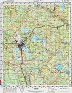 Сборник топографических карт СССР. O36-124. ТОРОПЕЦ 82-85
