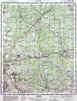 Сборник топографических карт СССР. O37-083. КАРАВАЕВО -81
