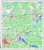 Сборник топографических карт СССР. N37-019. ЕГОРЬЕВСК    -79