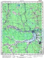 Сборник топографических карт СССР. O36-043. ЛЮБЫТИНО 80-87