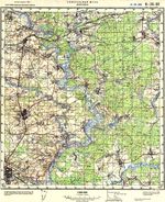 Сборник топографических карт СССР. N36-080. ДУБРОВКА 86-90