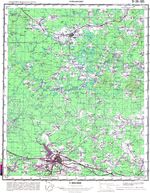 Сборник топографических карт СССР. O36-105. КУВШИНОВО 80-84