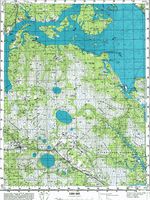 Сборник топографических карт СССР. O37-040. 85-86-91