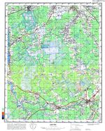 Сборник топографических карт СССР. O37-078. БОЛЬШОЕ СЕЛО 81-86