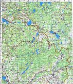Сборник топографических карт СССР. N-36-01 Сураж