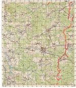 Сборник топографических карт СССР. N-36-020-4 хмелита