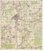 Сборник топографических карт СССР. N-36-027-1 понизовье