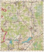 Сборник топографических карт СССР. N-36-027-3 переволочье