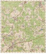 Сборник топографических карт СССР. N-36-029-4 каменка