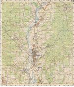 Сборник топографических карт СССР. N-36-030-2 капыревщина