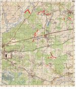 Сборник топографических карт СССР. N-36-030-4 суетово