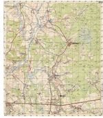 Сборник топографических карт СССР. N-36-032-1 прудки