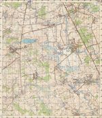 Сборник топографических карт СССР. N-36-053-1 кощино