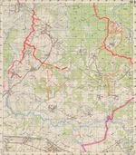 Сборник топографических карт СССР. N-36-056-1 теренино