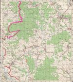 Сборник топографических карт СССР. N-36-068-3 троицкое