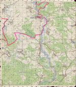 Сборник топографических карт СССР. N-36-090-4 семиричи N-O-bO-rder