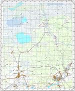 Сборник топографических карт СССР. O-37-110-1