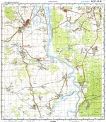 Сборник топографических карт СССР. N-37-049-c 1984 1985 воротынск