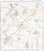 Сборник топографических карт СССР. N-37-055-d 19xx 1983 захарово