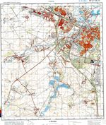 Сборник топографических карт СССР. N-37-056-a 1979 1980 рязань