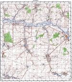 Сборник топографических карт СССР. N-37-076-г черняевка