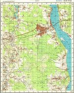 Сборник топографических карт СССР. O-37-077-б