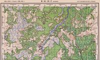 Предвоенные карты РККА Квадрат M-35-19-D-nord
