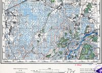 Предвоенные карты РККА Квадрат O-35-81-C-sued