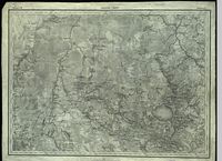 Карта Шуберта 3 версты. Квадрат 4-7