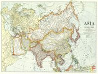 Asia and Adjoining Europe (1921)